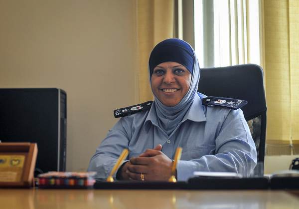 Lieutenant Colonel Wafa Muammar, Head of Civil Police Family and Juvenile Protection Unit, Ramallah