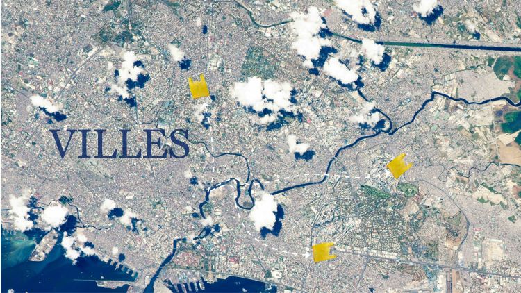 Map of plastic journey from rivers to cities